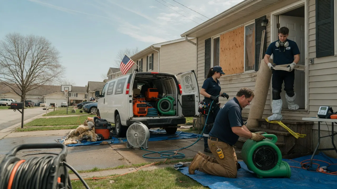 Water Damage Restoration in Forreston, TX near me